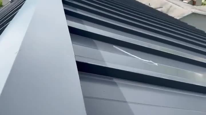 Video: standing-seam metal roof walkthrough